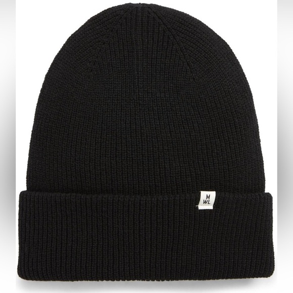 Madewell Other - NWT Madewell Recycled Cotton Beanie Black